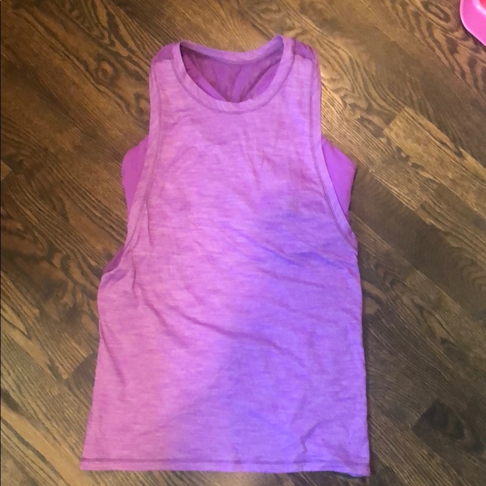 Lulu lemon tank with built in bra